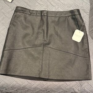 Altar'd State Black Mini Skirt